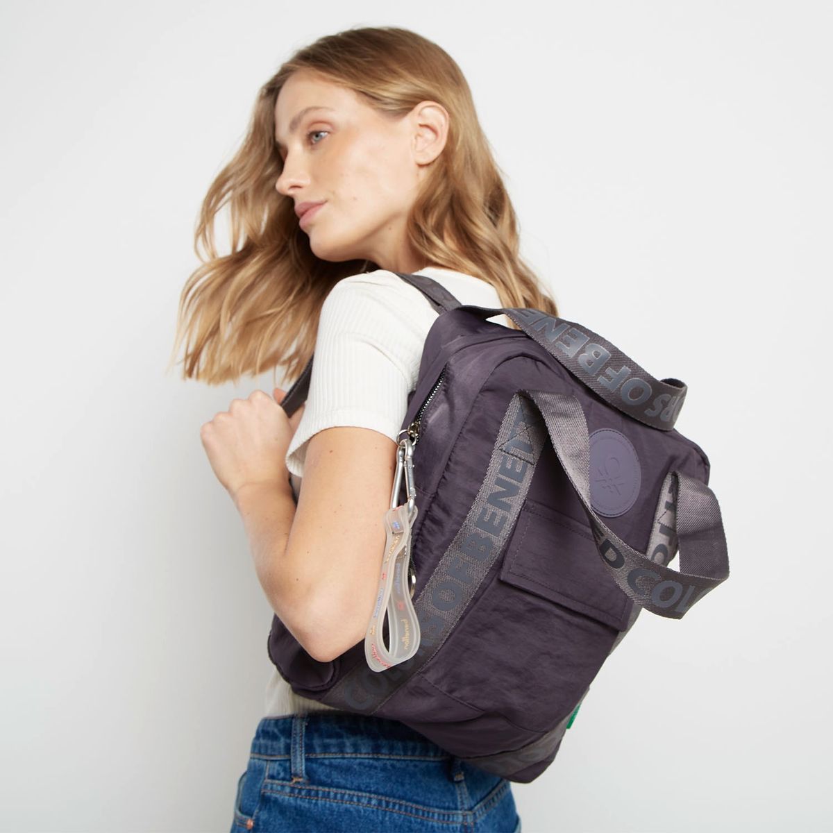 BENETTON - Benetton Mochila Mujer