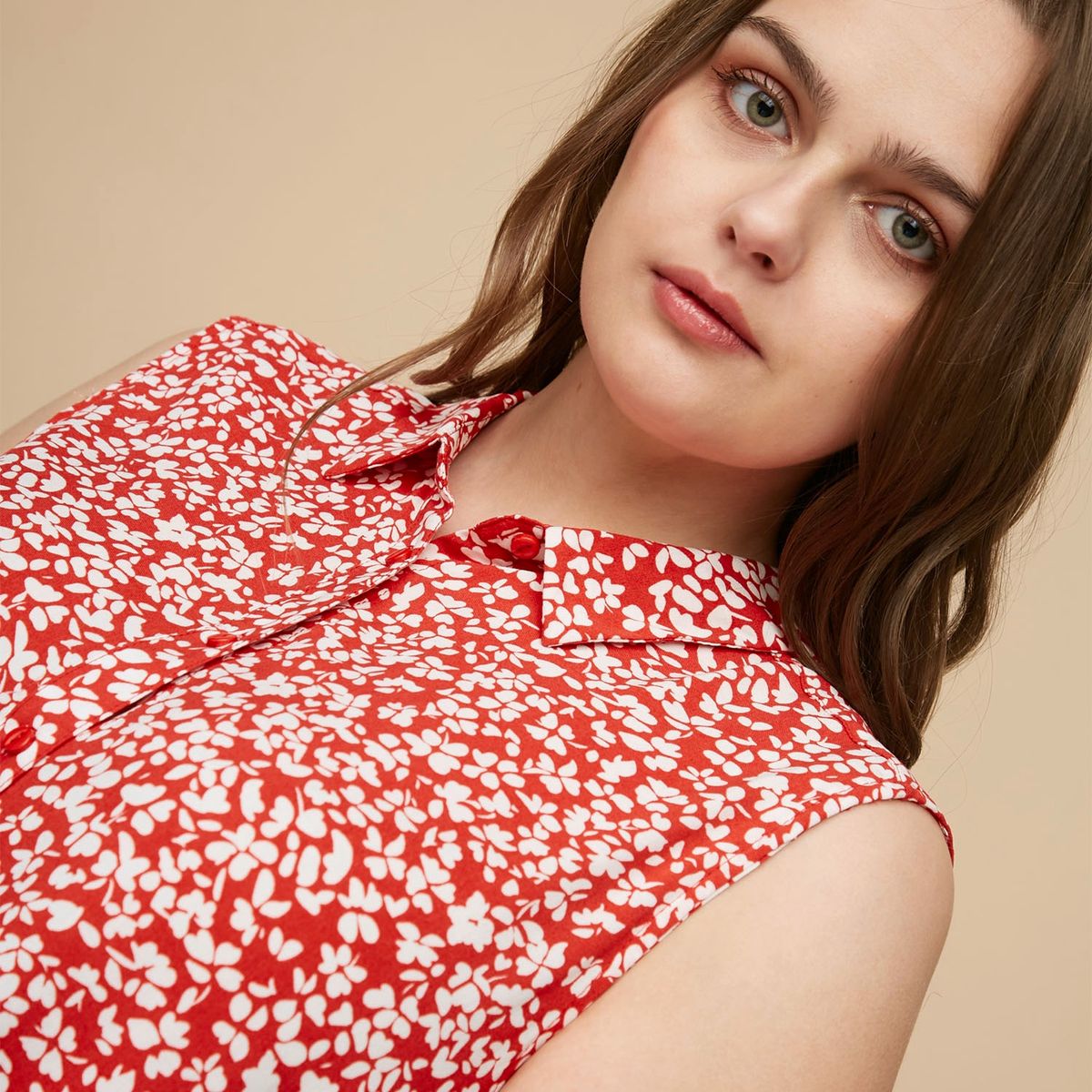 UNIVERSITY CLUB - University Club Blusa Sin Mangas Mujer