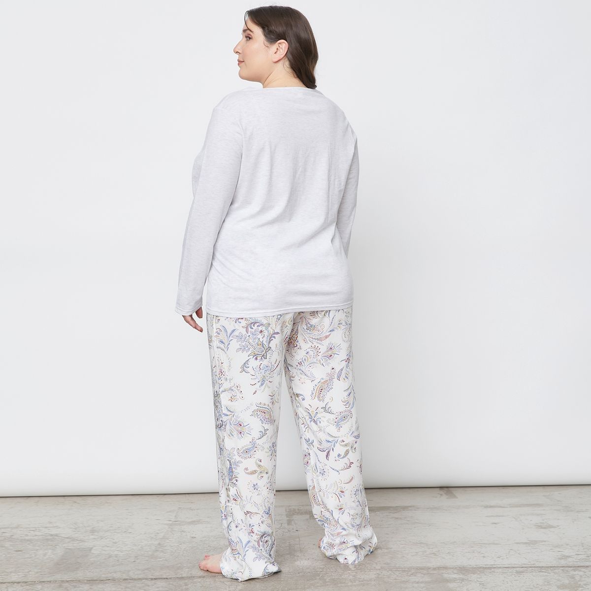 UNIVERSITY CLUB - Pijama Manga Larga Mujer University Club