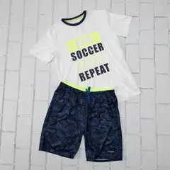 DIADORA - Conjunto Deportivo Polera + Short Niño 2 Piezas