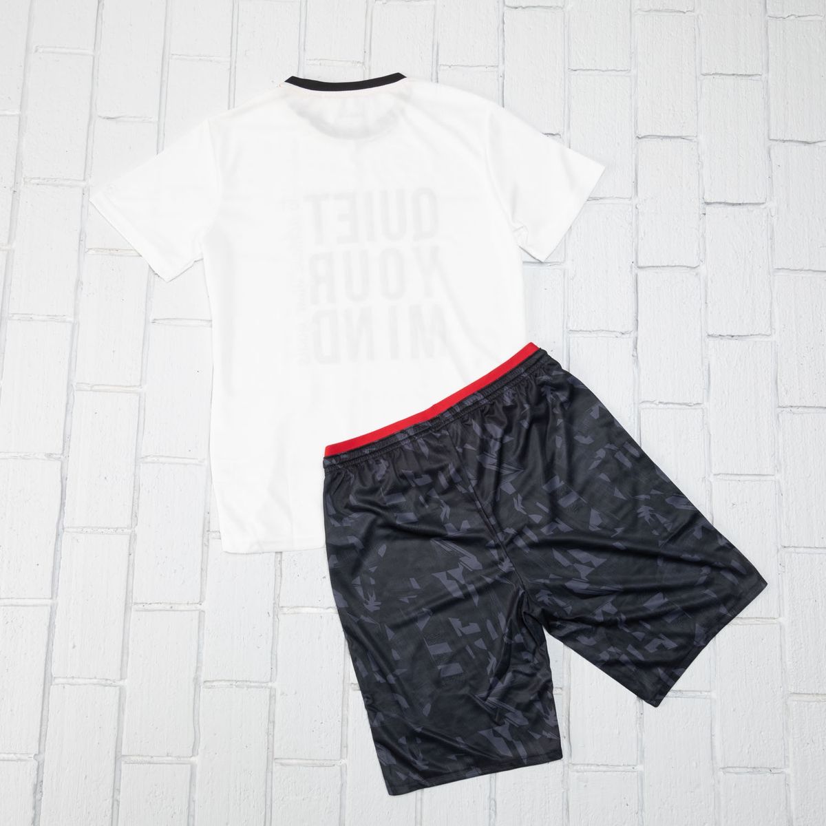 DIADORA - Conjunto Deportivo Polera + Short Niño 2 Piezas Diadora
