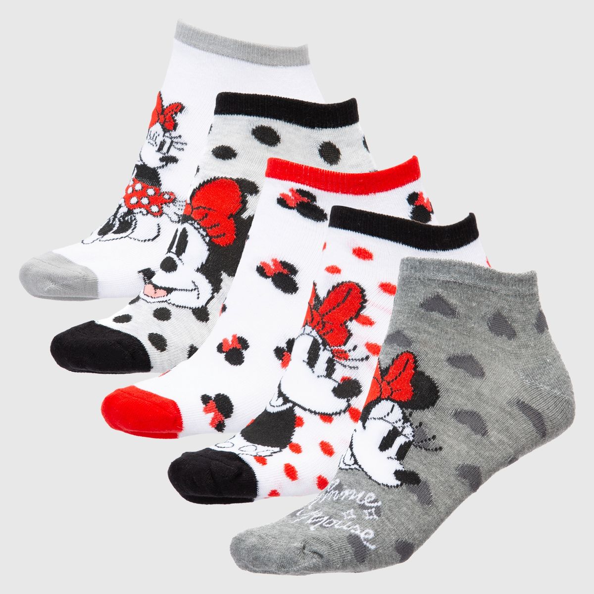 DISNEY - Pack 5 Calcetas Mujer Disney