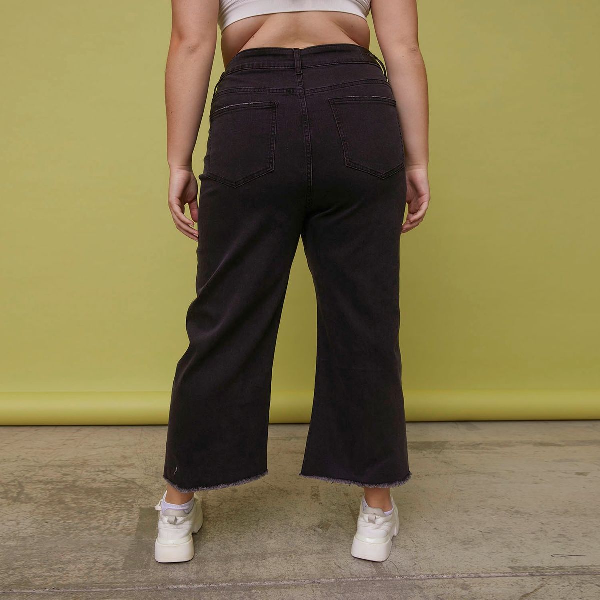 SYBILLA - Jeans Flare Noah Plus Tiro Alto Mujer Sybilla