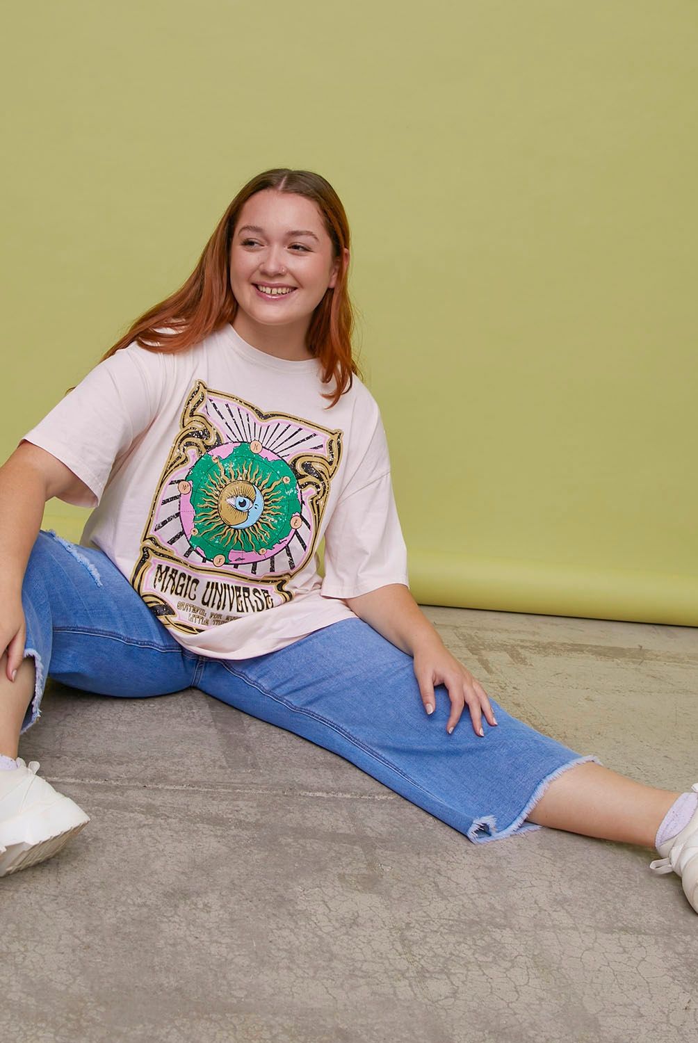 SYBILLA - Jeans Flare Noah Plus Tiro Alto Mujer Sybilla