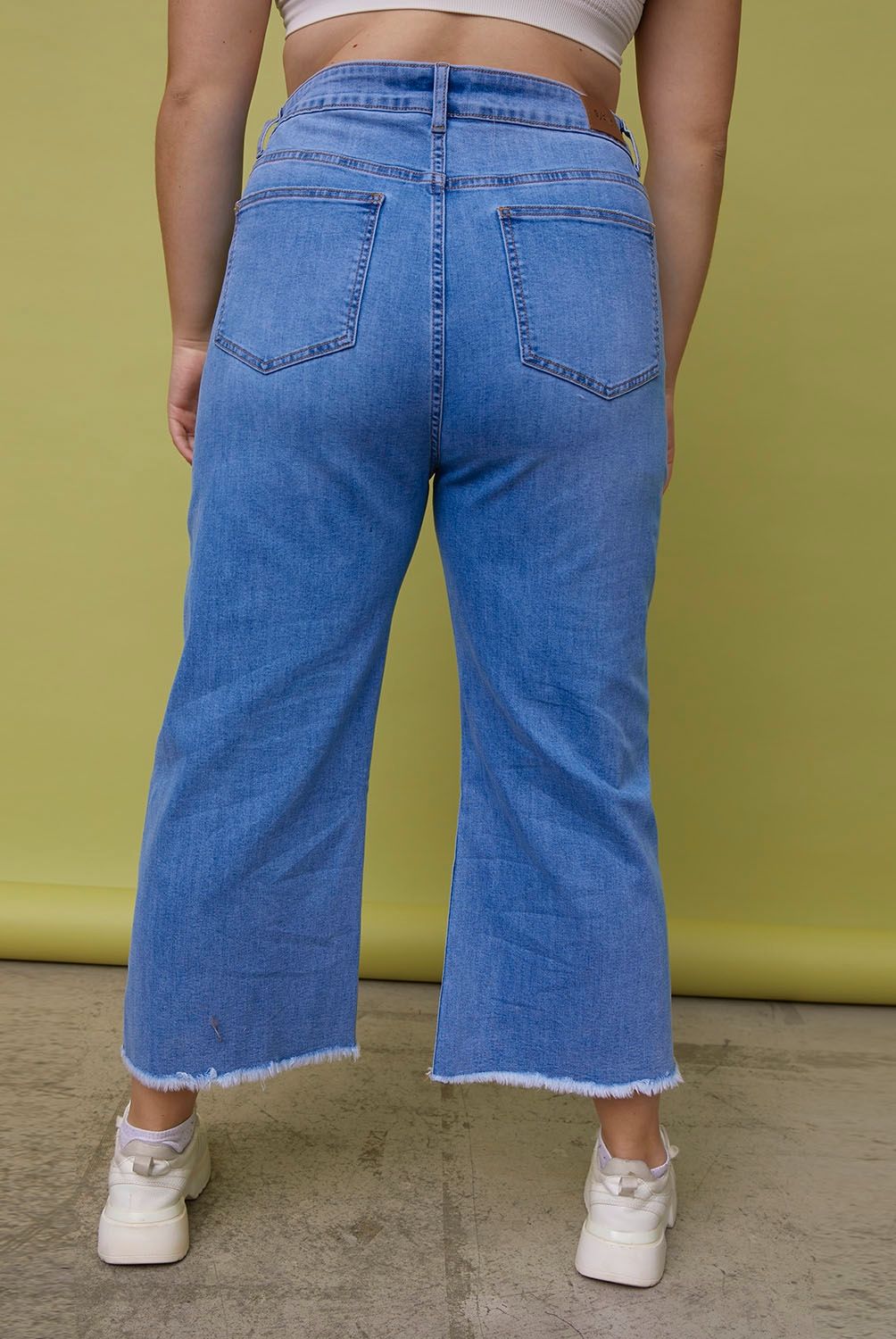 SYBILLA - Jeans Flare Noah Plus Tiro Alto Mujer Sybilla