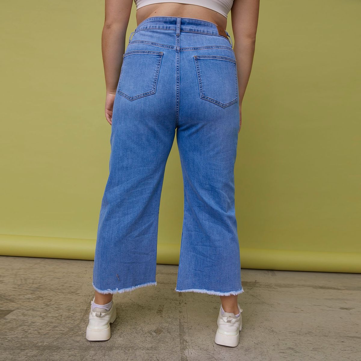 SYBILLA - Jeans Flare Noah Plus Tiro Alto Mujer Sybilla