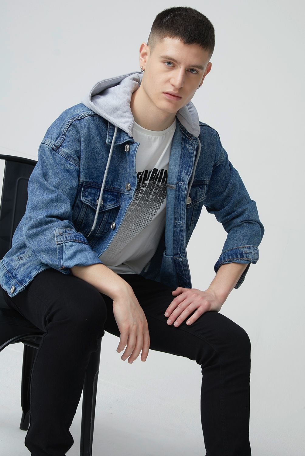 AMERICANINO - Americanino Chaqueta de jeans hombre