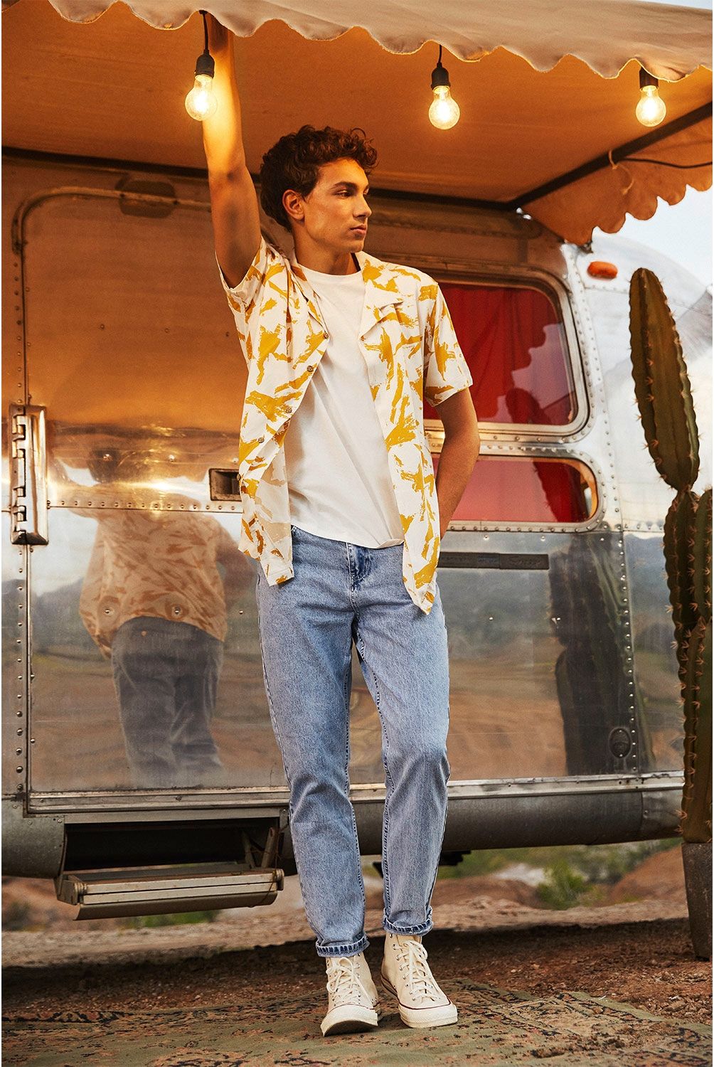 AMERICANINO - Jeans Baggy Fit Ballon Hombre Americanino