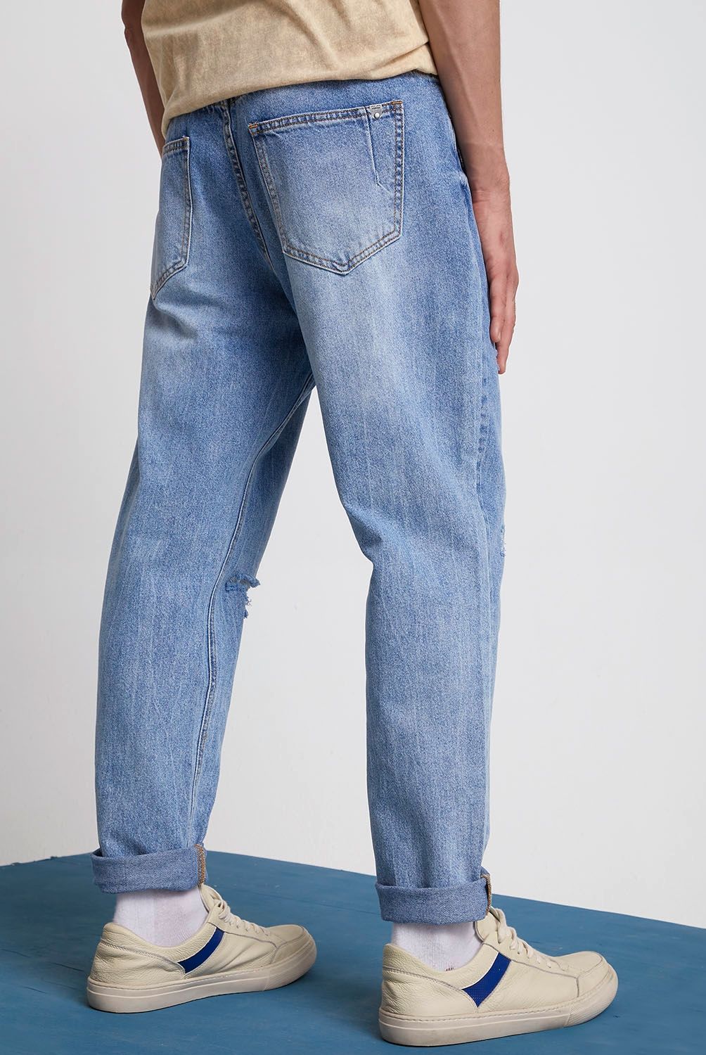 AMERICANINO - Jeans Baggy Fit 5 Bolsillos Baggi Hombre Americanino