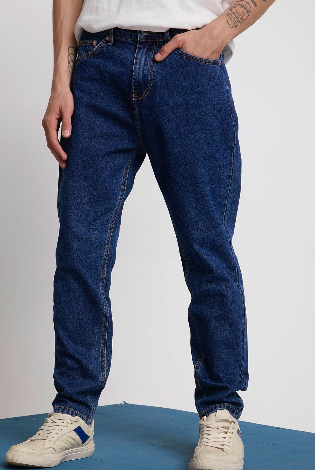 AMERICANINO - Jeans Baggy Fit 5 Bolsillos Baggi Hombre Americanino
