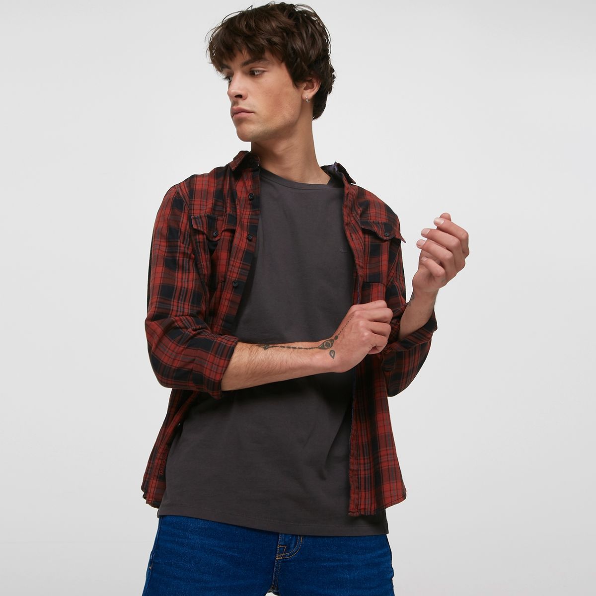 AMERICANINO - Polera Manga Corta Algodón Hombre Americanino