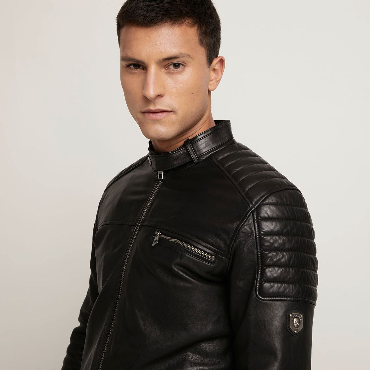 MOSSIMO - Mossimo Chaqueta De Cuero Hombre