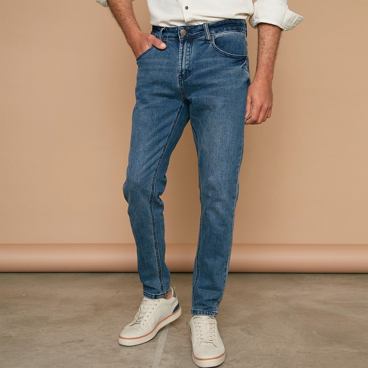 BASEMENT - Jeans Skinny Fit Hombre Basement