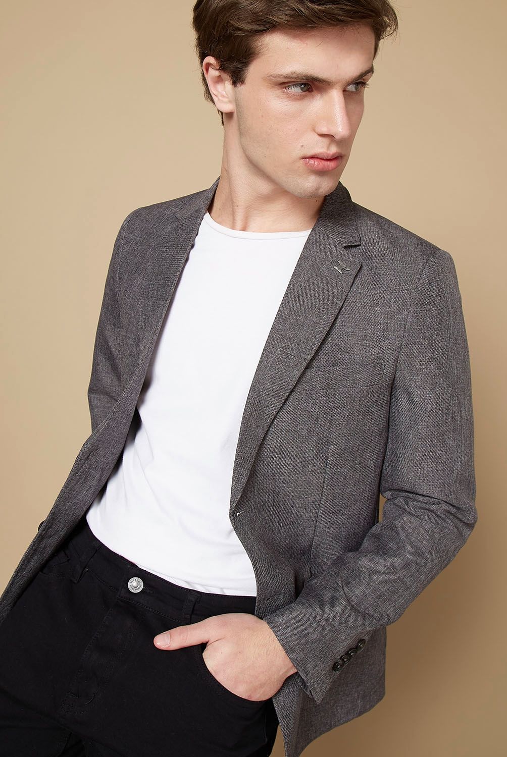 WOLF&HANK - Wolf&Hank Blazer Lino Hombre