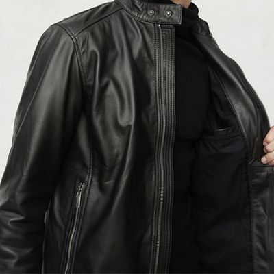 Imagen 2 del producto Chaqueta Cuero Casual Cierre Metálico Hombre