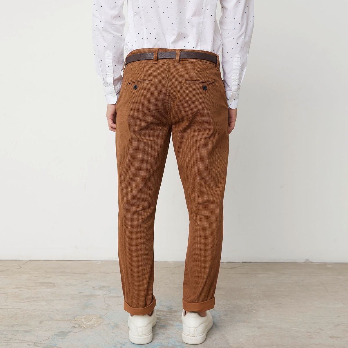 BASEMENT - Pantalon Chino Slim Fit Algodón Organico Hombre Basement