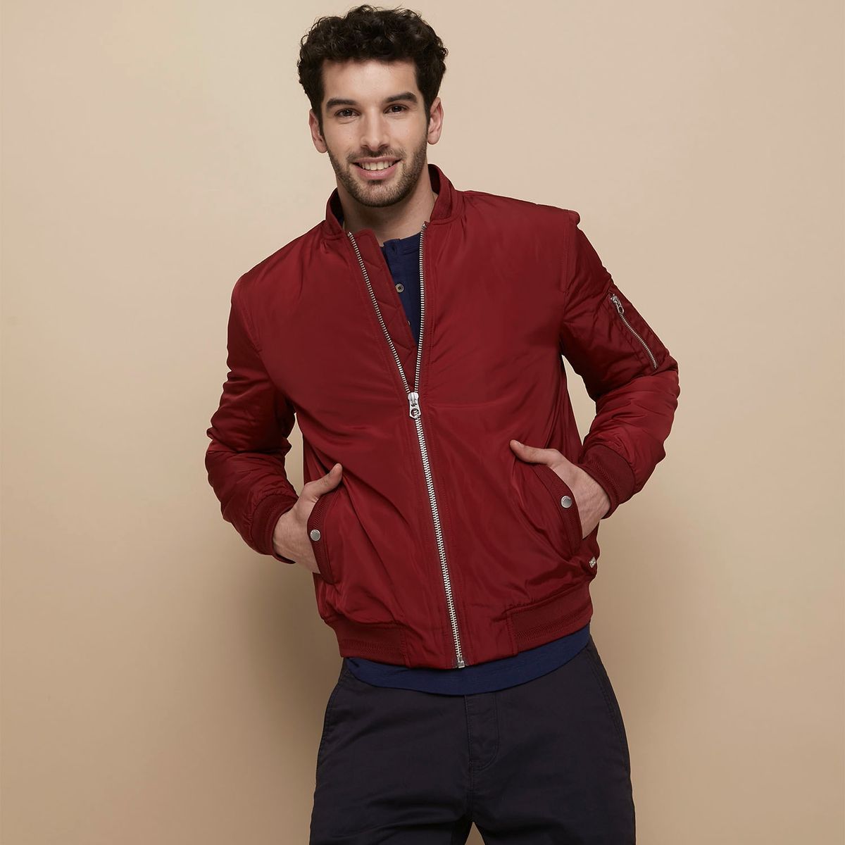 BASEMENT - Basement Chaqueta Bomber Hombre