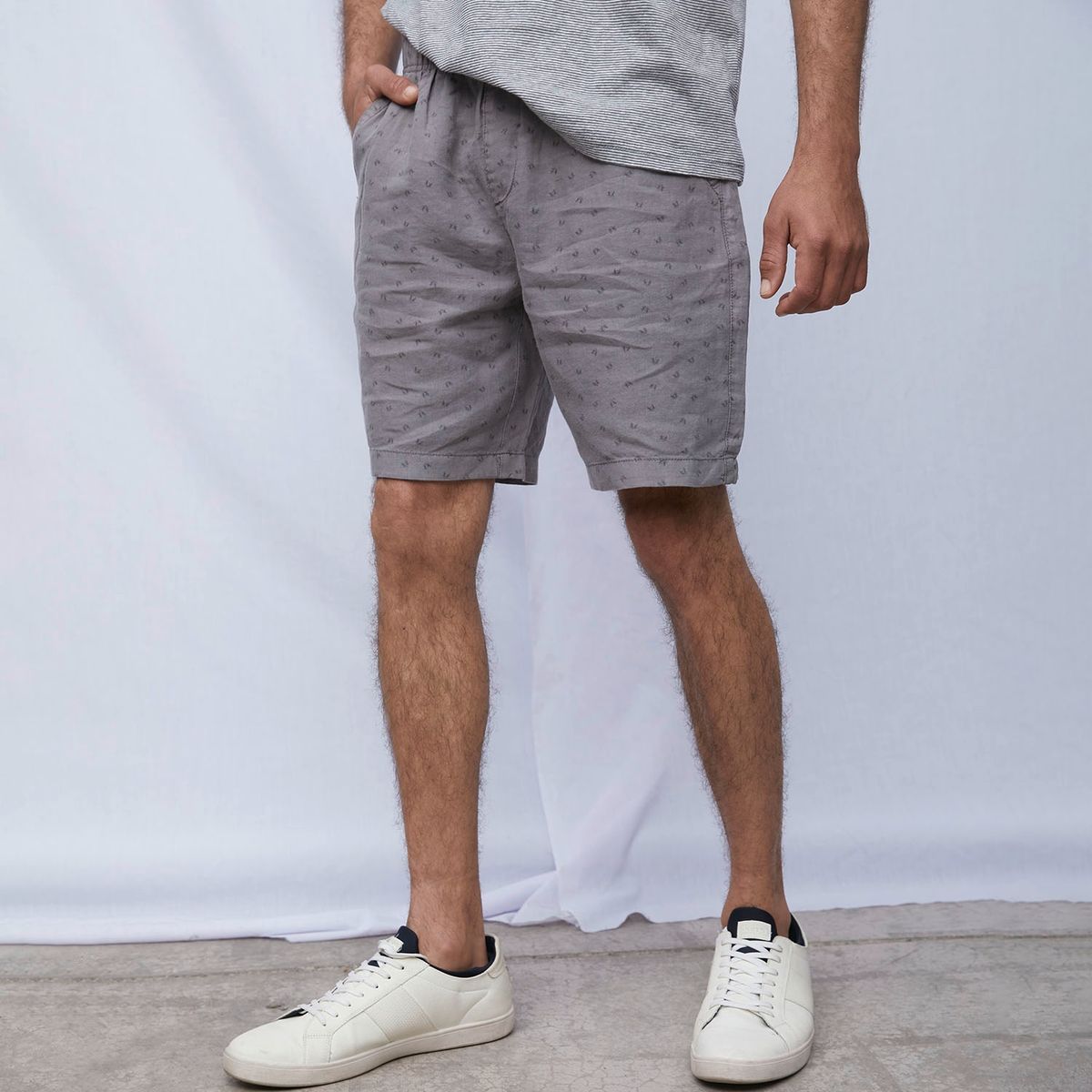 CASCAIS - Bermuda Lino Hombre Cascais