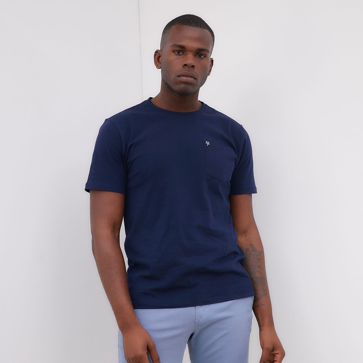 BASEMENT - Basement Polera Manga Corta Hombre