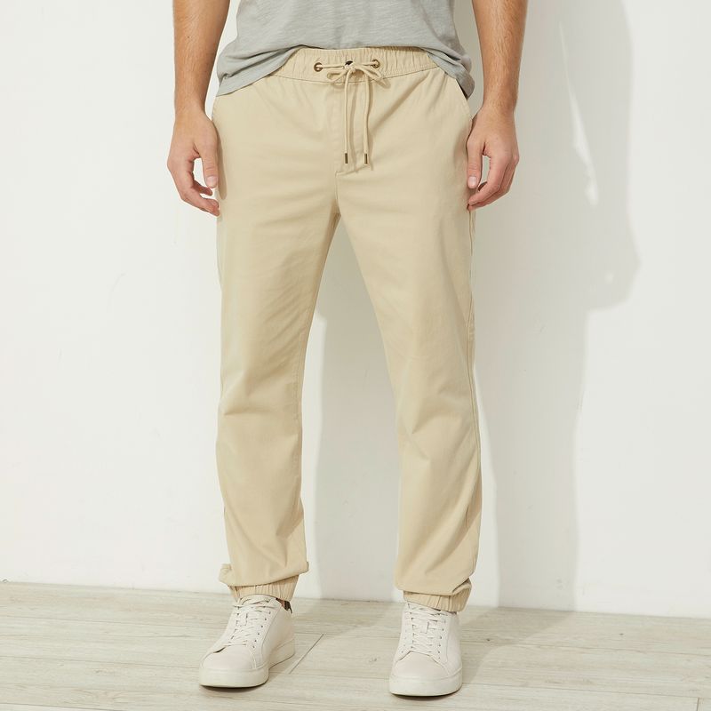 BASEMENT - Basement Pantalón Jogger Fit Algodón Hombre