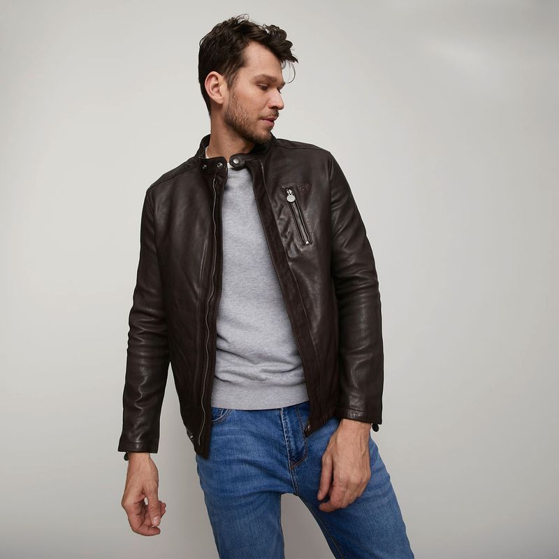 LA MARTINA - La Martina Chaqueta 100% Cuero Hombre