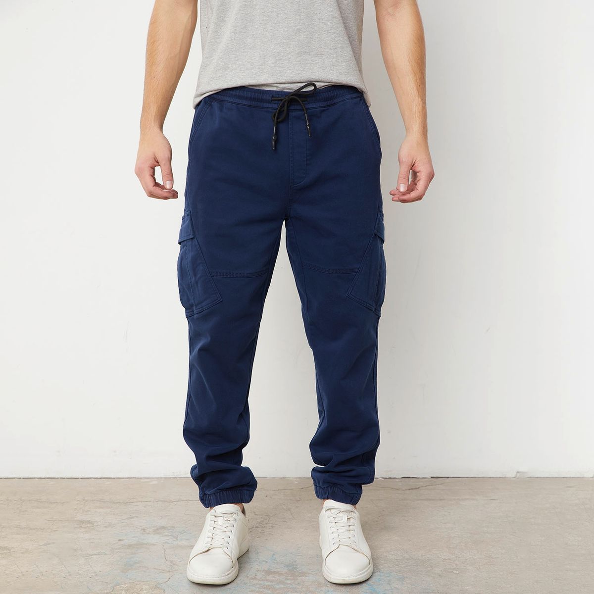 BASEMENT - Basement Pantalon Jogger Fit Algodón Hombre