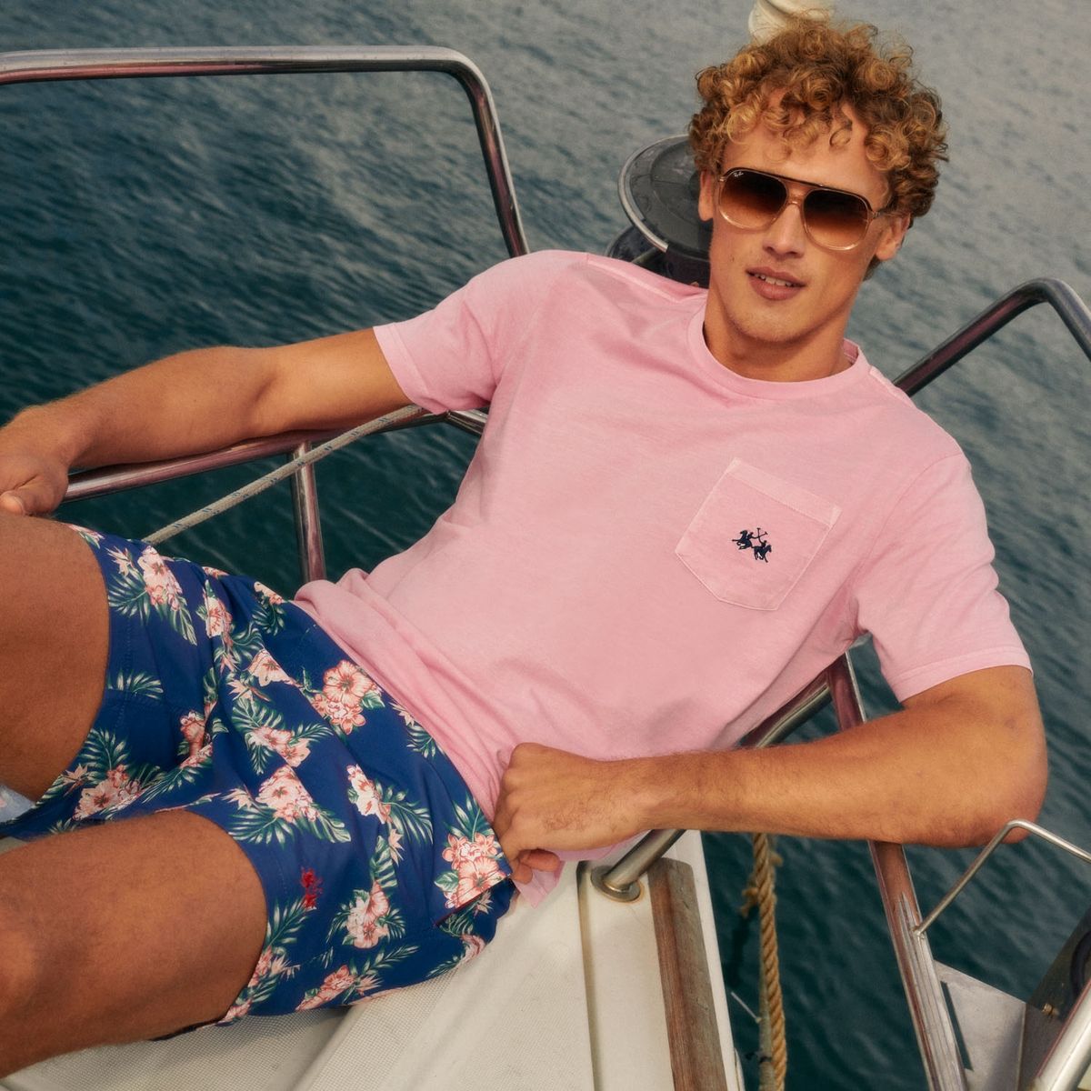 LA MARTINA - La Martina Poleramanga Corta Algodón Hombre