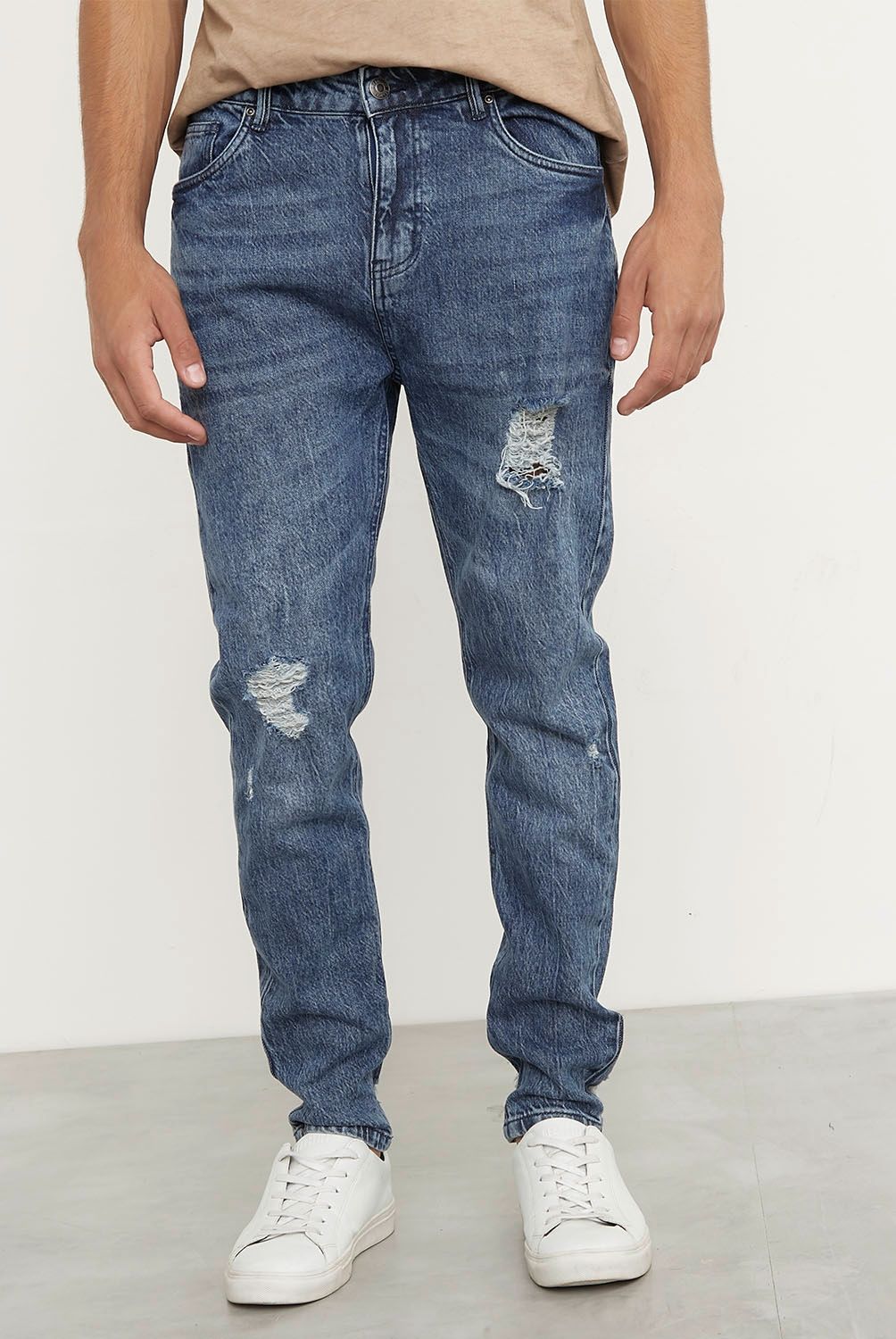 BEARCLIFF - Bearcliff Jeans Carrot Fit Hombre