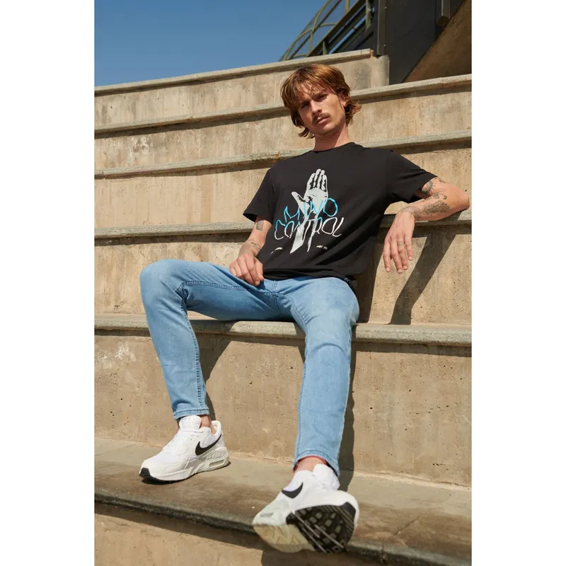 BEARCLIFF - Jeans Regular Fit Hombre Bearcliff