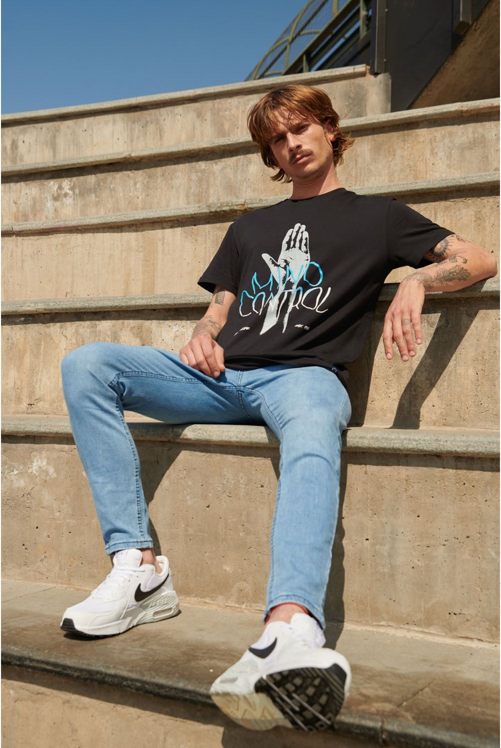 BEARCLIFF - Jeans Regular Fit Hombre Bearcliff