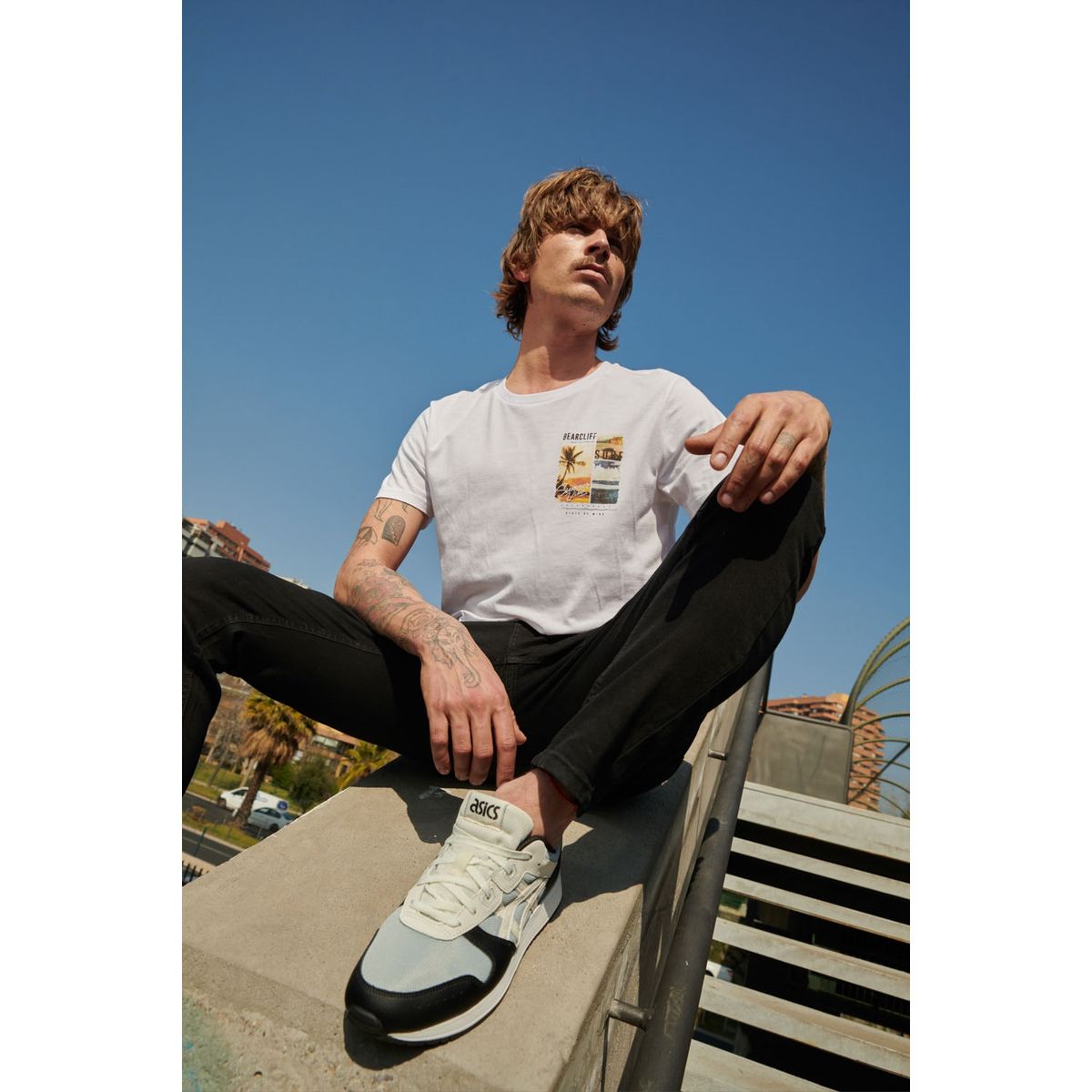 BEARCLIFF - Bearcliff Polera Manga Corta Algodón Hombre