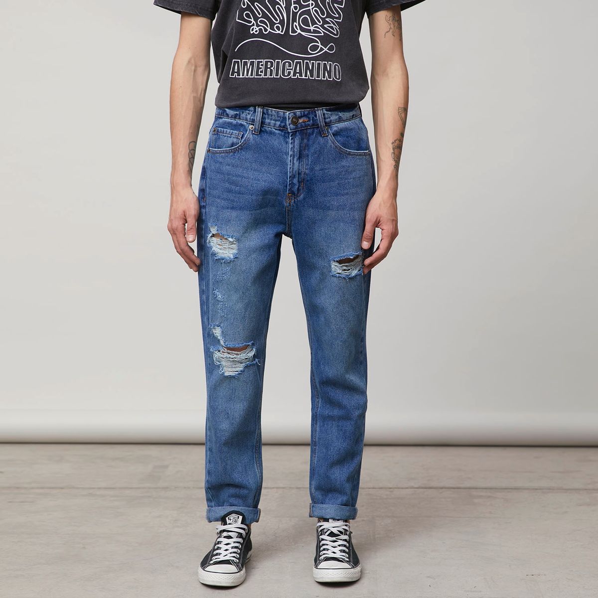 AMERICANINO - Americanino Jeans Baggy  Hombre