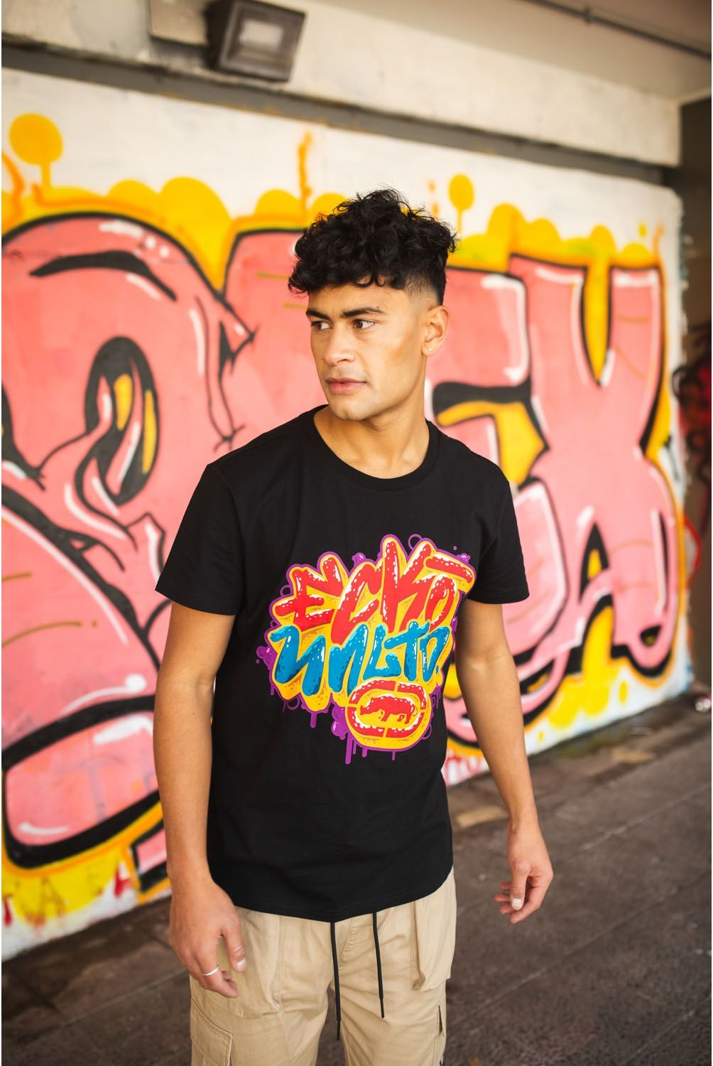 ECKO - Ecko Polera Manga Corta Algodón Hombre