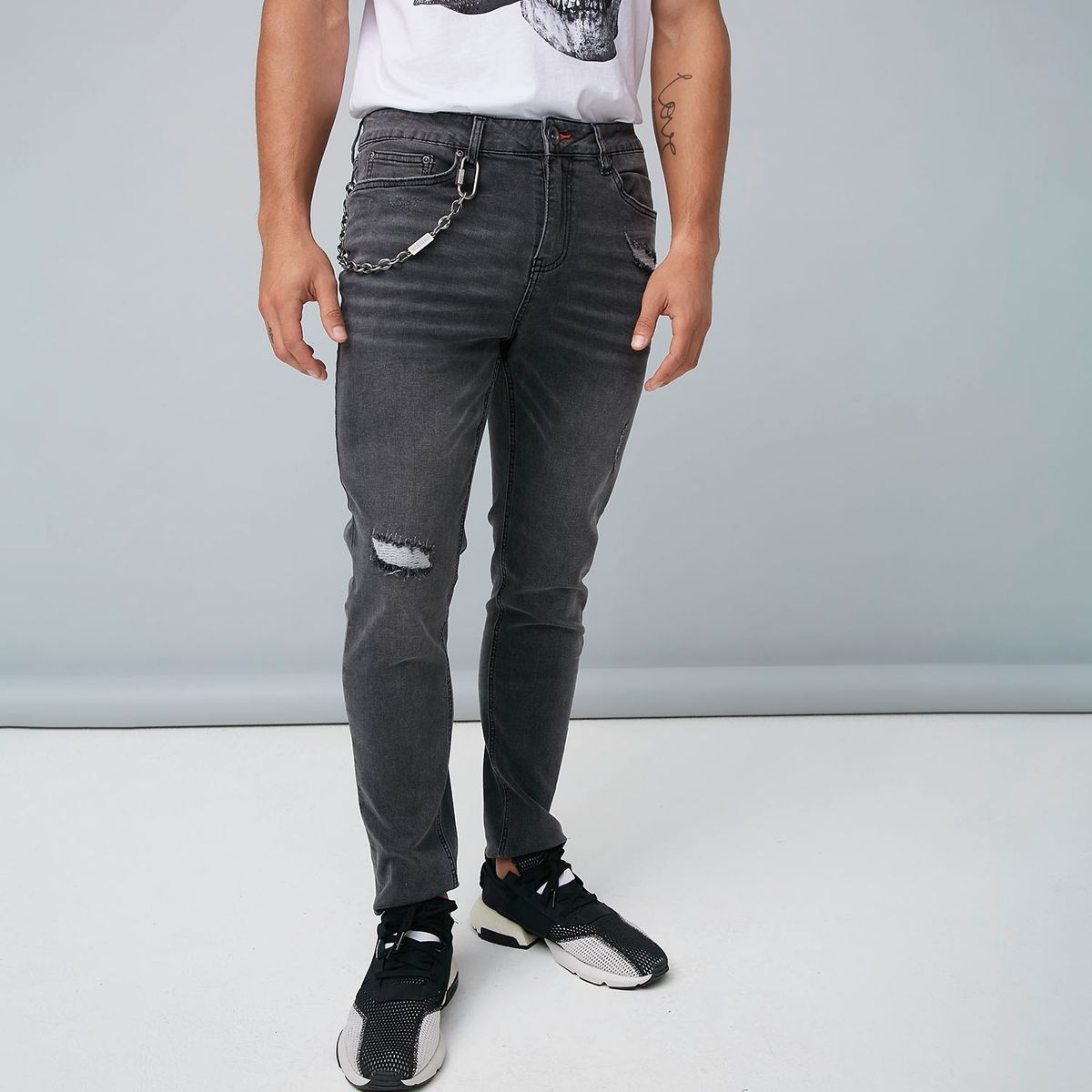 MOSSIMO - Jeans Skinny Fit Hombre Mossimo