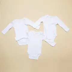YAMP - Body Pack De 3 Unidades Algodón Unisex Bebé