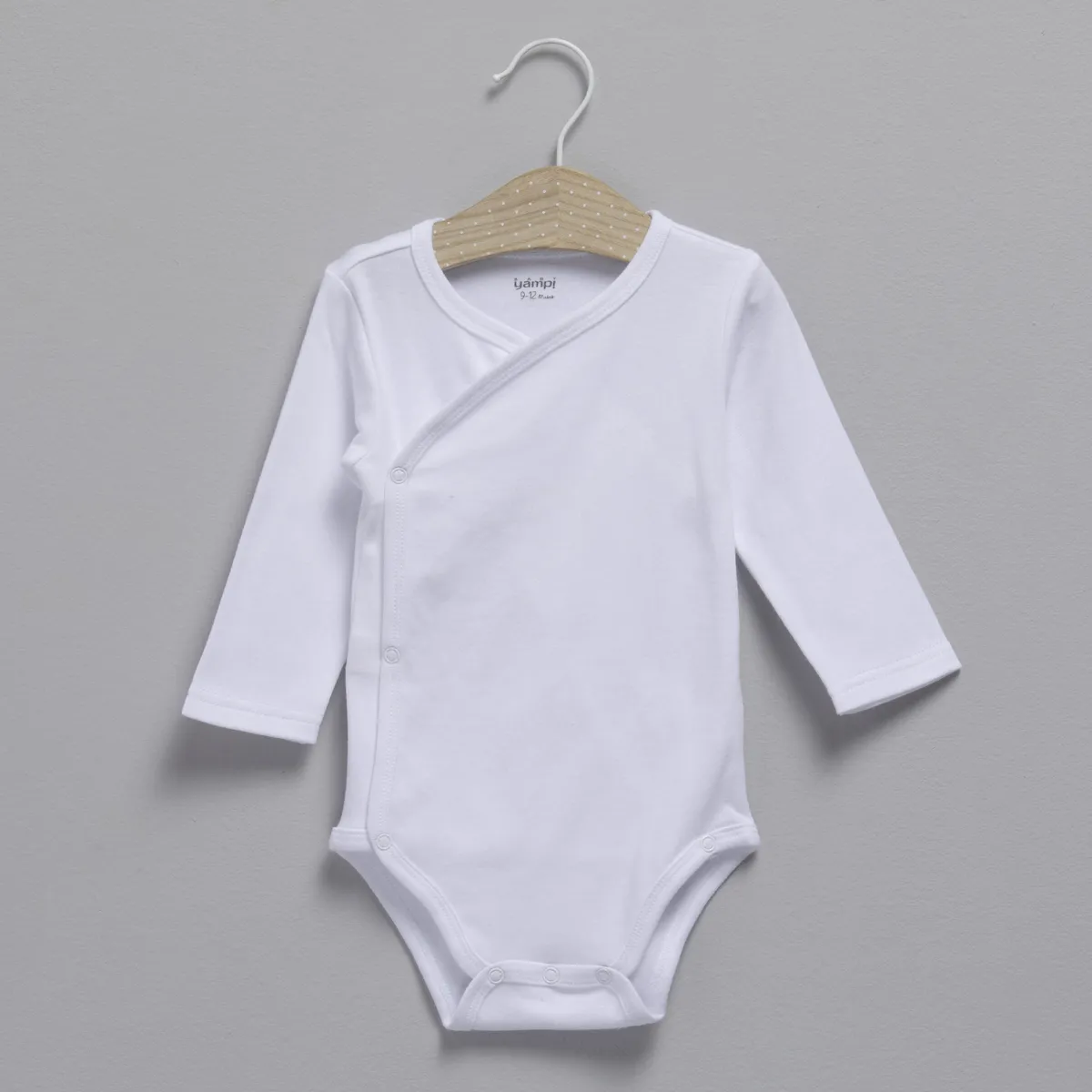 YAMP - Body Pack Yamp 3 Unidades Algodón Manga Larga Unisex Bebé