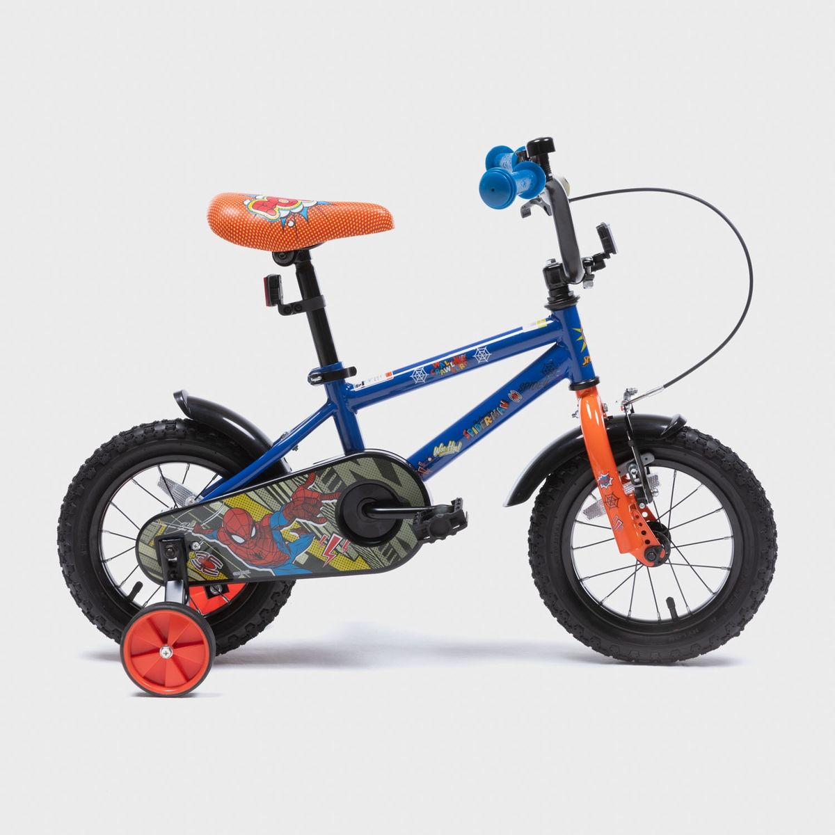 DISNEY - Bicicleta Mountain Bike Niño Spiderman Aro 12 Disney