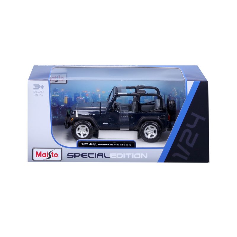 MAISTO - Auto de Juguete Jeep Wrangler Rubicon Maisto