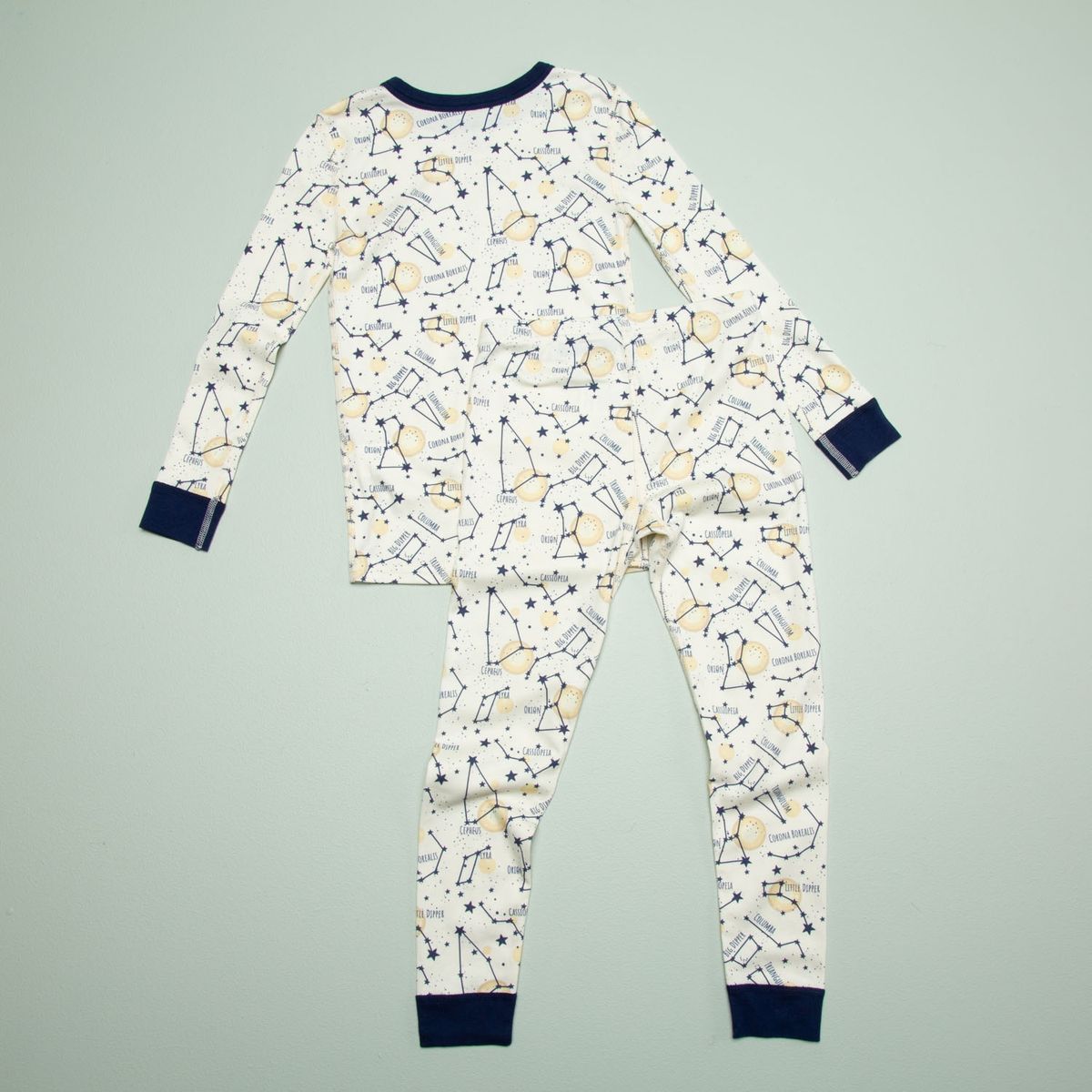 FAL - Pijama Algodón Pima Manga Larga 2 Piezas Unisex Fal