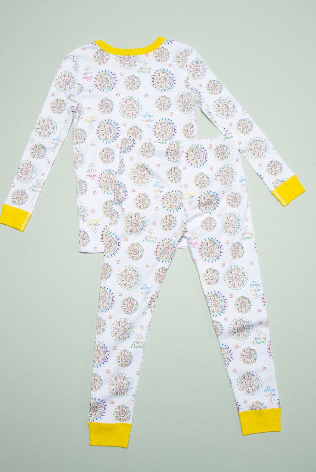 FAL - Pijama Algodón Pima Manga Larga 2 Piezas Unisex Fal