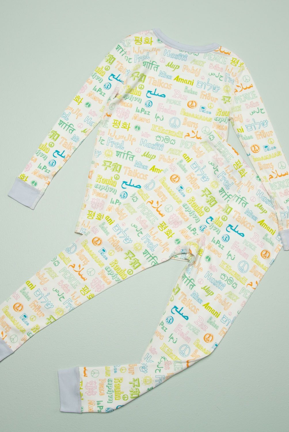 FAL - Pijama Algodón Pima Manga Larga 2 Piezas Unisex Fal