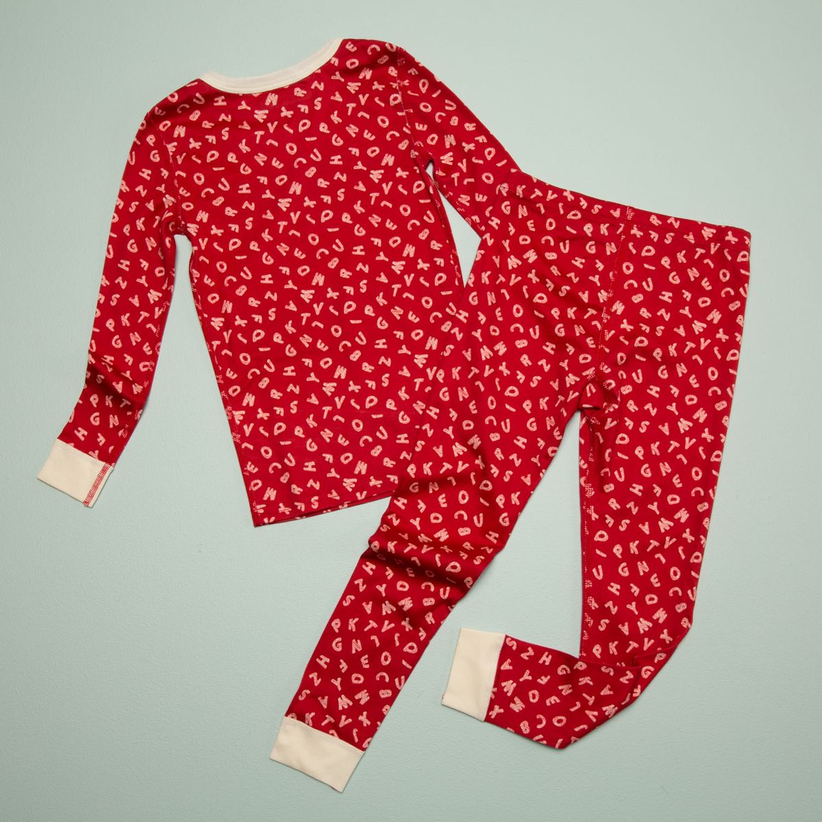 FAL - Pijama Algodón Pima Manga Larga 2 Piezas Unisex Fal
