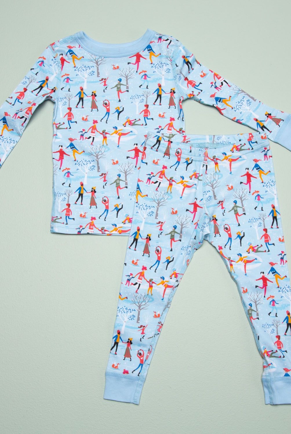 FAL - Pijama Algodón Pima Manga Larga 2 Piezas Unisex Fal