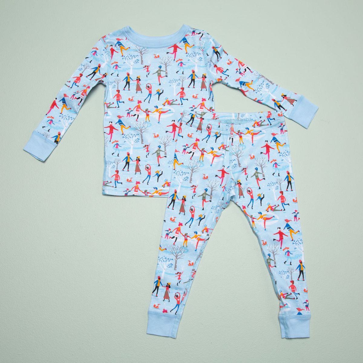 FAL - Pijama Algodón Pima Manga Larga 2 Piezas Unisex Fal