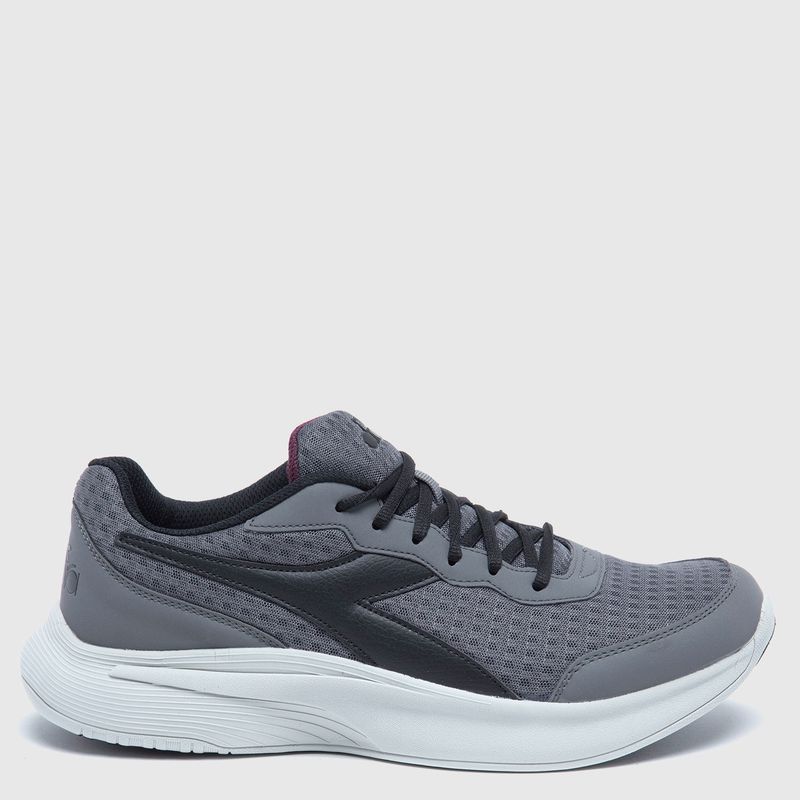 DIADORA - Zapatilla Running Hombre Gris Diadora