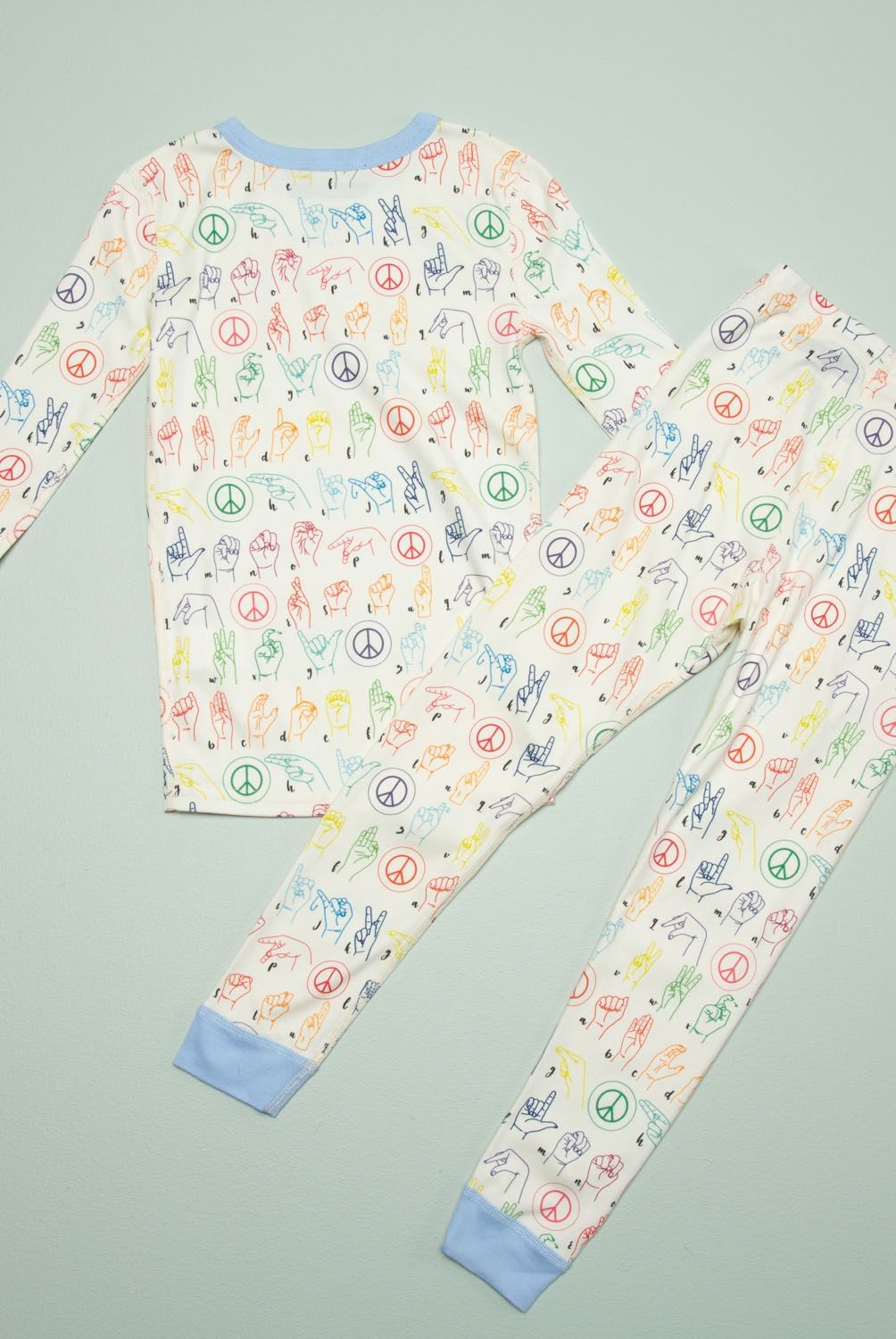 FAL - Pijama Algodón Pima Manga Larga 2 Piezas Unisex Fal
