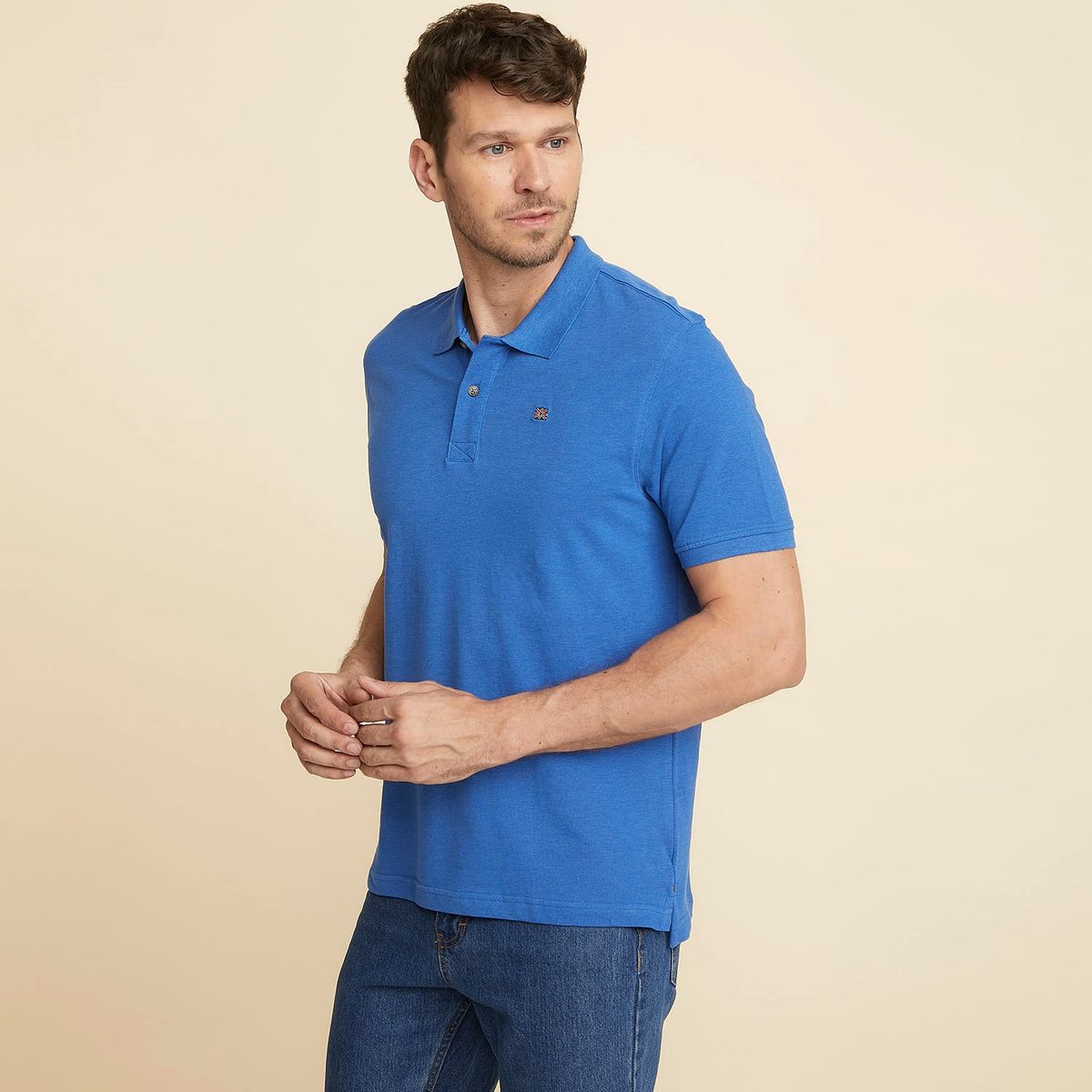 UNIVERSITY CLUB - Polera Manga Corta Slim Fit Hombre University Club