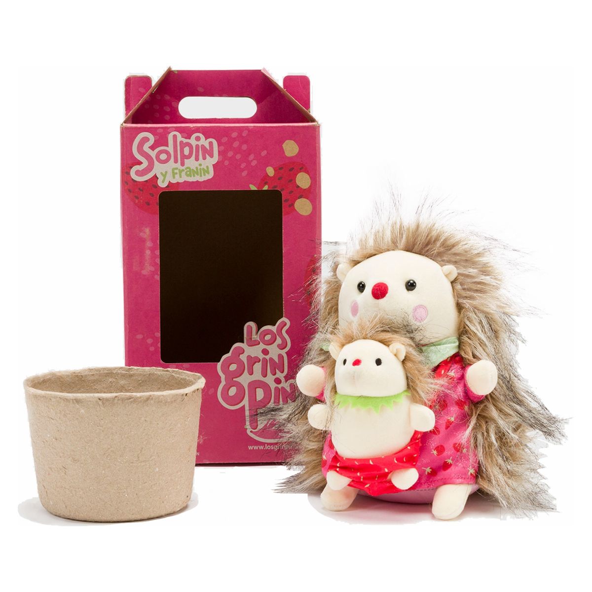 GRINPINS - Peluche Grinpin Solpin Y Franin 20Cms Grinpins