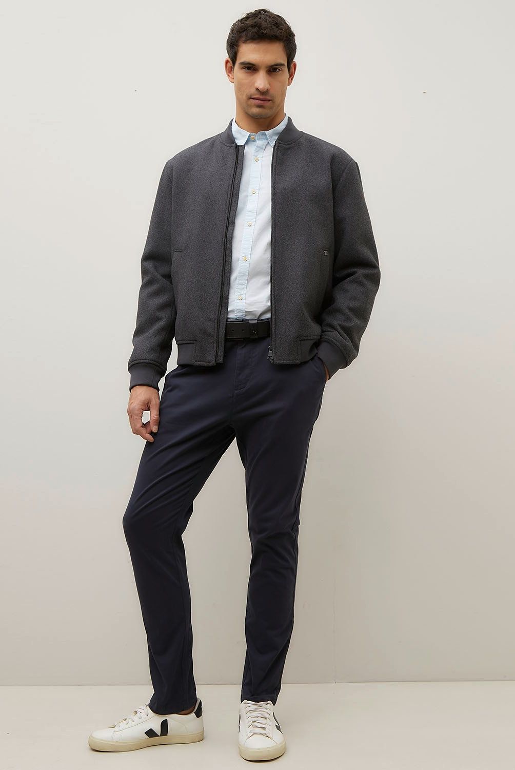 WOLF&HANK - Pantalón Chino Hombre Wolf&Hank Slim Fit Algodón