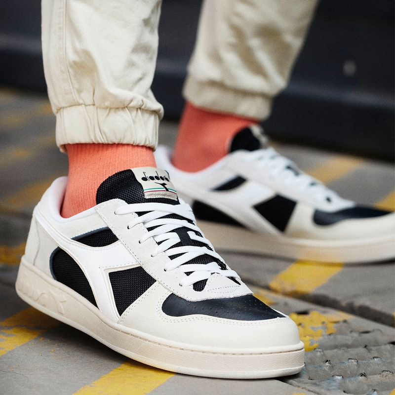 DIADORA - Zapatilla Urbana Hombre Cuero Multicolor Diadora